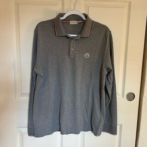 Moncler long sleeve polo